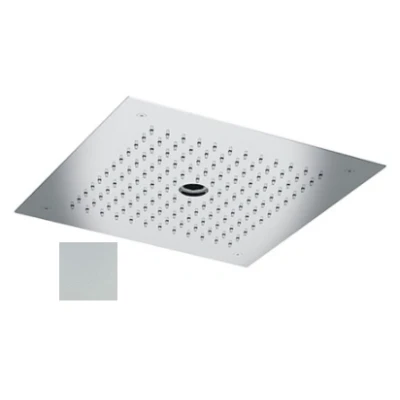 Afbeelding van SB inbouw Regendouche plafond met icicle straat 38x38cm Mat Wit 1208955645