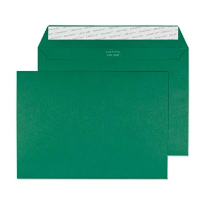 Afbeelding van Blake Creative Colour 45321 Gekleurde Enveloppen Kleeflijm Brits Racen Groen C5 162 x 229 mm 120 g/m² 25 stuks