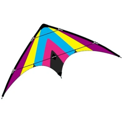 Afbeelding van Vlieger ORKAN 160x80cm2 lijnen op ringen :: Knoop Kites