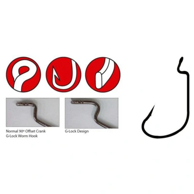 Afbeelding van Spro Worm 314 Hooks # 2/0 Vishaak