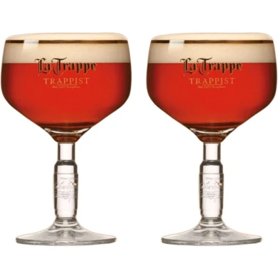 Afbeelding van La Trappe Bierglas Bokaal 250 ml 2 stuks