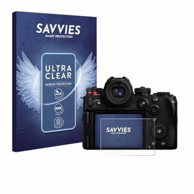 Afbeelding van Savvies Screenprotector voor Panasonic Lumix DC S1II Folie Beschermfolie transparant (18 Stuks)