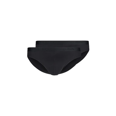 Afbeelding van Skiny Mannen Cotton Retro Slip, zwart, Regular, S