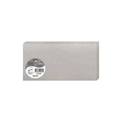 Afbeelding van Pollen by Clairefontaine 22589C dubbele kaart DL, zilver