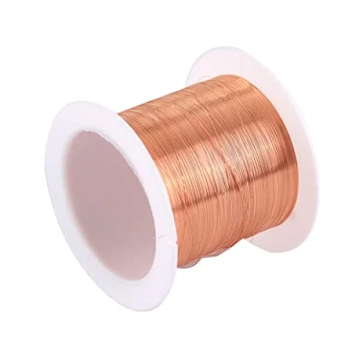 Afbeelding van 0.1mmx50m Coil Magneet Draad Geëmailleerd Koperdraad Geëmailleerde Windende 1 Spoel Natuurlijke Temperatuur Rating Op grote schaal Gebruikt voor Transformatoren Inductoren