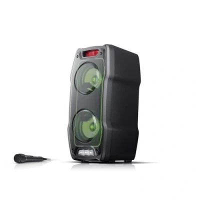 Afbeelding van Sharp »PS 929« Bluetooth luidspreker met disco lichten en microfoon