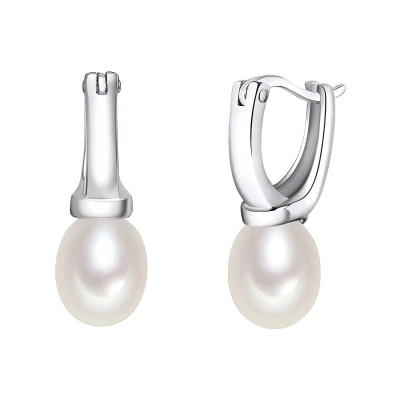 Afbeelding van Valero Pearls Parel oorstekers Sterling zilver Gekweekte zoetwaterparels sering