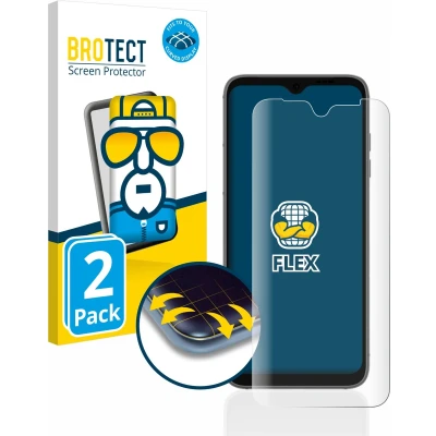 Afbeelding van BROTECT Screenprotector voor Fairphone 4 Folie Beschermfolie transparant volledig dekking (2 Stuks)