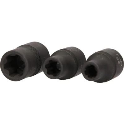 Afbeelding van KS Tools 911.0895 1/2&quot; Dopsleutelset, RIBE®, kracht, kort, 3 dlg