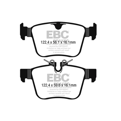 Afbeelding van Remblokkenset, schijfrem EBC BRAKES DP42246R