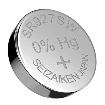 Afbeelding van Seiko SR927SW 395 Horloge Zilveroxide 10 stuks