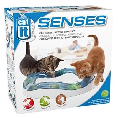 Afbeelding van Catit Design Senses speelrail, tempo, inclusief bal, voor katten