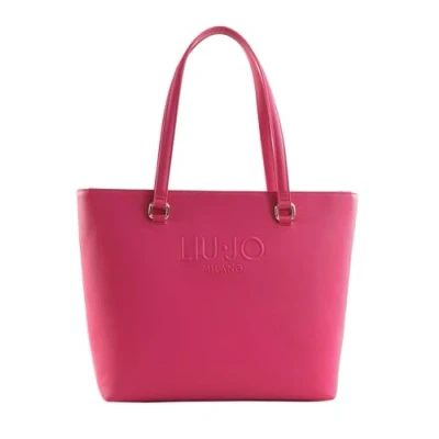 Afbeelding van LIU JO Shopping WITH LOGO Shopper, Dames, Maat: One Size, Pink