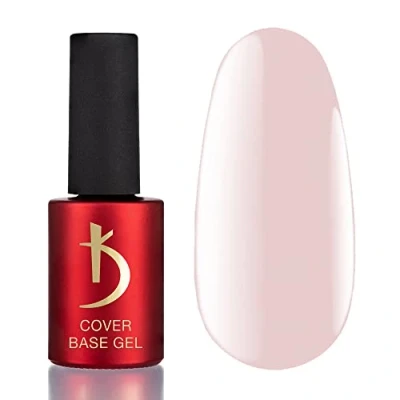 Afbeelding van K Professional Base Coat gel Cover 07 French Nude Camouflage 7 ml onderlak UV nagellak nagels naakt camouflagekleur LED