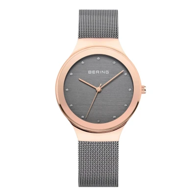 Afbeelding van Bering Elements Horloge, Dames, Maat: One Size, Grau