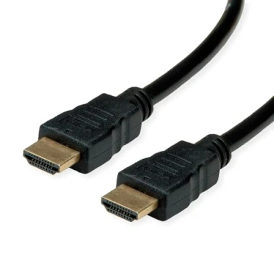 Afbeelding van Roline HDMI Hoge Snelheid met Ethernet Kabel (1 m, HDMI), Videokabel