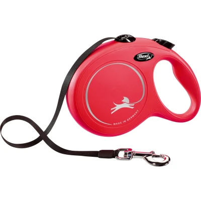 Afbeelding van Flexi Rollijn New Classic Tape Rood L 8 MTR