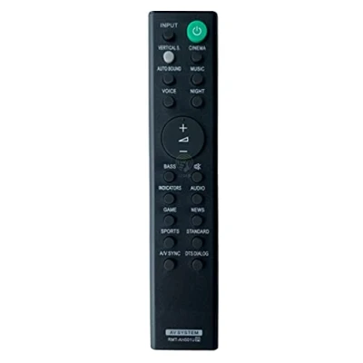 Afbeelding van Vervangende afstandsbediening voor Sony soundbar RMT AH501U 149354111 geschikt HT X8500