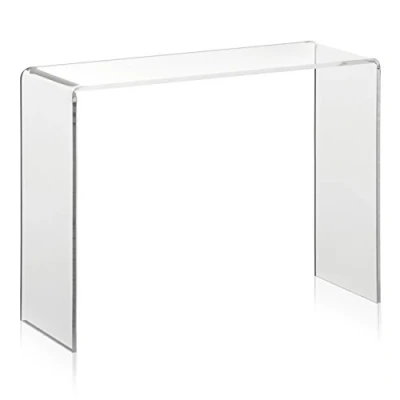 Afbeelding van Producentendrager als decoratieve brug/schoendisplay van origineel plexiglas® (20 x 7 15 cm) presentatiedisplay/verkoopstandaard acrylglas