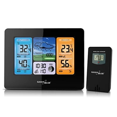 Afbeelding van GreenBlue GB522 Draadloos Weerstation Externe sensor met LCD scherm