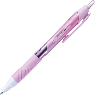 Afbeelding van uni Jetstream Standaard Balpen 0.38 mm Zwarte Inkt Lichtroze Body