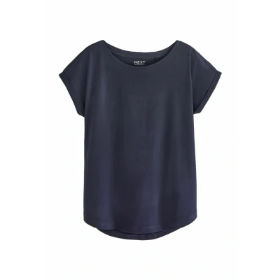 Afbeelding van Next Round NECK Regular FIT Tshirt basic, Dames, Maat: XS, Dark navy blue