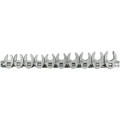 Afbeelding van SW Stahl 01480L ringsleutelset, open 3/8 inch, 10 19 mm