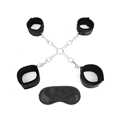 Afbeelding van Lux Fetish Bondageset Hog Tie Zwart