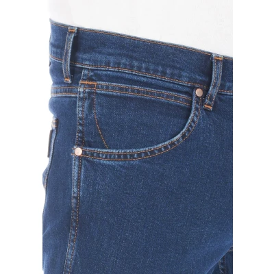 Afbeelding van Wrangler BORO Jeans Tapered Fit, Heren, Maat: 36x32, Blue chip