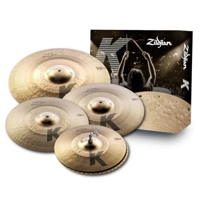 Afbeelding van Zildjian K&#039; Custom set K1250 Hybrid, 14,25&quot; HH, 16&quot;&amp; 18&quot; CR, 20&quot; R Bekken