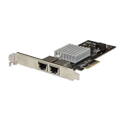 Afbeelding van StarTech.com Dual Port 10G PCIe netwerkkaart Intel X550AT 10GBASE T &amp; NBASE PCI Express 10/5/2.5/1GbE Multi Gigabit Ethernet, 5 snelheden NIC LAN kaart (ST10GPEXNDPI)