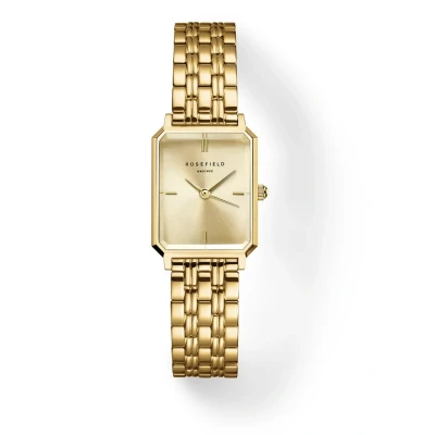 Afbeelding van Rosefield dames The Octagon XS horloge OCGSG O82 in de kleur Goud
