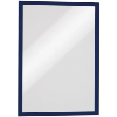 Afbeelding van Durable 488307 Infokader Duraframe (A3, zelfklevend met magnetische sluiting) 6 stuks, donkerblauw