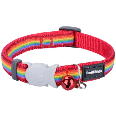 Afbeelding van Kattenhalsband Red Dingo Rainbow 20 32 cm Multicolour