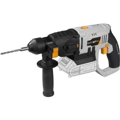 Afbeelding van Boorhamer SDS+ 18V Incl. 2.0 Ah Accu / 4.0 Oplader Geschikt voor boren en beitelen in steen, beton, baksteen metselwerk Maxxpack