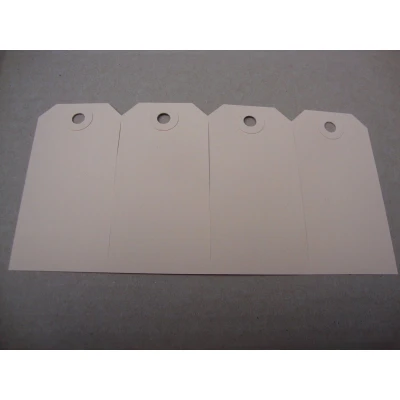 Afbeelding van Bruine labels 50 x 100 mm, stuks