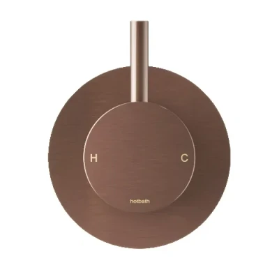 Afbeelding van Hotbath Cobber Afbouwdeel Douchemengkraan Geborsteld Koper PVD CB131