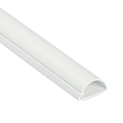 Afbeelding van D Line EU/1D3015W/EH Mini Trunking, Oplossing voor elektrische kabelbeheer, zelfklevende koordafdekking 30 mm (B) x 15 (H) Wit (1 meter lengte)