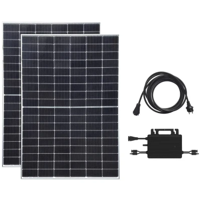 Afbeelding van Technaxx Balkonkraftwerk TX 274 5121 Zonne energieset 800 Wp Incl. aansluitkabel, wisselrichter