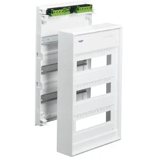Afbeelding van Hager opbouwverdeler volta ip30 12 modules kunststof quickconnect ral9010 wit va12nl