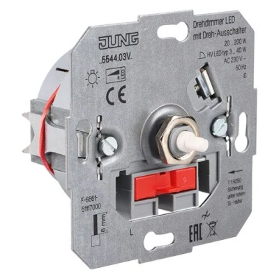 Afbeelding van Jung Dimmer element inbouw LED 3 40W/20 200W draai uit