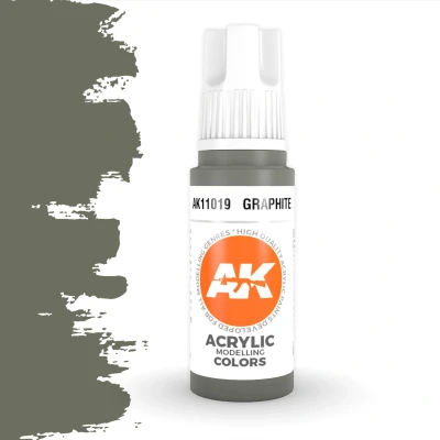 Afbeelding van Graphite Acrylic Modelling Colors 17ml AK11019