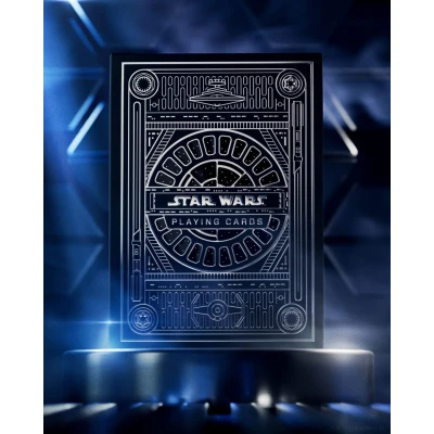 Afbeelding van theory11 Star Wars speelkaarten Silver Edition Dark Side (grijs)
