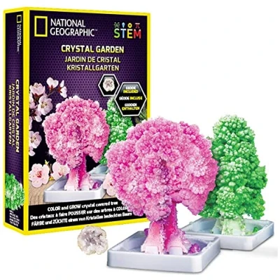 Afbeelding van Bandai National Geographic Ontdekkingsset 2 kristalbomen om te kweken Wetenschappelijk en educatief spel STEM JM002766