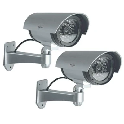Afbeelding van ELRO CDB25S 2 Outdoor Dummy Camera met LED&quot;;s Pack