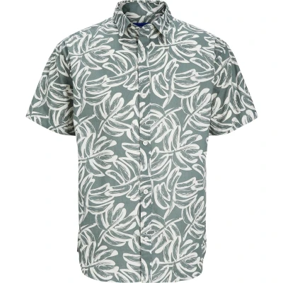 Afbeelding van Jack &amp; Jones Comfort FIT Overhemd, Heren, Maat: XS, Laurel wreath