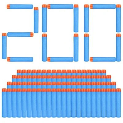 Afbeelding van Nerf Pfeile 200 Stück Darts Munition Bullets Refill Foam voor N Strike Elite Blasters Series by VCOSTORE