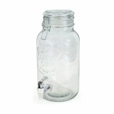 Afbeelding van Drankdispenser La Mediterránea Kraan Glas 4 L (6 Stuks)