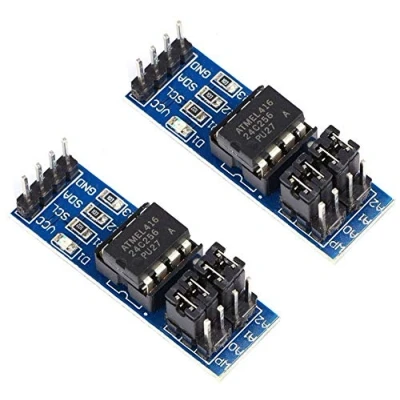 Afbeelding van x2pc AT24C256 I2C Interface EEPROM Memory Module