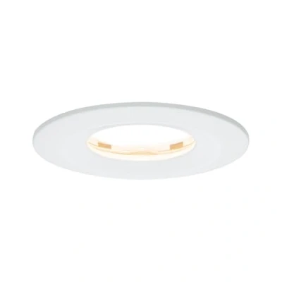 Afbeelding van Premium EBL set Coin Slim dim rond stijf IP65 LED 1x6,8W 230V 51mm wit/alu